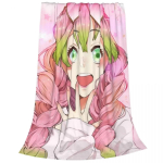 Demon Slayer Kimetsu No Yaiba Tekikate Sametine Armas Kanroji Mitsuri Anime Kerge Visketekk Kodu Diivani Voodi Vaiba jaoks 150X200CM beige