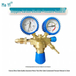 Kahemanomeetriline CO2/L&auml;mmastik/Argon/Hapnik Vaskr&otilde;hualandusventiil Carbon Dioxide Regulator