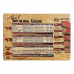 Magnetiline lihatemperatuuri juhend - Suitsutamise tabeli magnet - Barbecue tarvikud - Grillimistemperatuuri tabel - Ideaalne suitsutusahjudele - Visuaalne temperatuur 1pcs