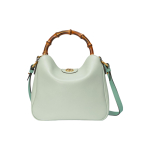 Gucci Diana Bambusk&auml;epidemega Eemaldatav Reguleeritav &Otilde;larihm Magnetkinnitusega Nahast K&auml;ekott Crossbody Kott V&auml;ikesed Naiste K&auml;ekotid 746251-UAAAY-3441 Basic Set (Bag+Dust Bag) white