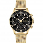 Hugo Boss 1513906 Meeste Admiral K&auml;ekell 46 MM kuld
