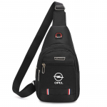 Meeste rinnakott K&auml;ekott Kerge Crossbody &Otilde;lakott V&ouml;&ouml;koht Opel Vauxhall OPC ADAM Insignia Antara Corsa J D H Kadett GT jaoks must