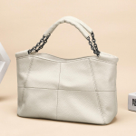 Ehtsast nahast k&auml;eshoitav naiste kott retro &uuml;he &otilde;la crossbody kott pealmise kihi lehmanahast kaenlaalune kett suure mahutavusega kott small valge