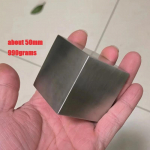 304 roostevabast terasest t&auml;iskera plokk lihtne poleerimisplokk Alus paberiraskuseks 40X40X40mm