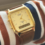 CIO Cio AQ-230EGL-9A AQ-230 Seeria Analoog Digitaalne Kuld AQ-230EGL-9A beige