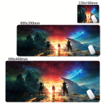 Klassikaline m&auml;ng Final Fantasy VII Hiirematt Kontori Arvuti Klaviatuur Hiirematt S&uuml;learvuti M&auml;nguri Padjad PC M&auml;ngude Tarvikud Lauamatid 400X900X2mm