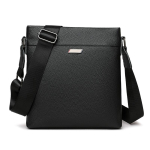 2025 Luksuslik Ehtne Nahk Meeste Rinnakott &Otilde;lakott Moodne Messengeri Sling-kott Br&auml;nd Vabaaeg Unisex Reisikotid Crossbody 24cm7cm27cm must