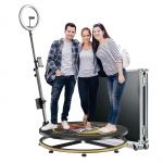 360 fotoboksi masin &uuml;lemise kaameraga Lennukohver Laos Euroopa ja USA ladudes Valmis kiireks kohaletoimetamiseks S&uuml;ndmuse kasutamiseks Flight Case CD Model-68cm/26.8"