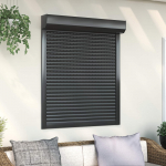 Rulookardin Antratsiithall 100 x 120 cm Alumiinium ja pol&uuml;uretaan