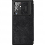 Samsung Galaxy S23 S22 Ultra jaoks Nillkin CamShield Flip Nahast &Uuml;mbris Liuguriga Kaamerakate Samsung S23 FE S22 Plus 5G jaoks for S22