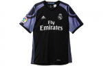 Adidas Real Madrid Meeste 3. Jalgpallis&auml;rk Real Madrid 2016 17 Hooaeg Teine V&otilde;&otilde;rsil F&auml;nni V&auml;ljaanne S&auml;rk Unisex Must Al5139 S