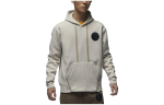 Jordan Paris Saint Germain Logo Fliisvoodriga Kapuutsiga Vabaaja Dressipluus Meeste Hele Luu DZ2924-072 S gray