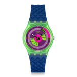 GENT BIOSOURCED SWATCH NEON SKYCHART Kell SO28G704 Unisex T&auml;iskasvanud Sinine [Swatch]