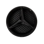 3D auto iluv&otilde;re embleem T&auml;he m&auml;rk Esiv&otilde;re logo Mercedes Benzi jaoks W204 W205 W213 X253 A B C E S CLA GLB GLC GLE GLS Tarvikud W204 185mm black
