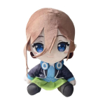 Viisikud Nakano Nino Nakano Miku Anime Pehme M&auml;ngukaru Padi Nukud M&auml;nguasjad Kingitused Multikategelased M&auml;ngukaru beige