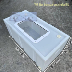 150L eluskala transpordikast gray