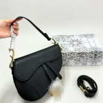 2026 Trendikas Naiste Mood Ehtne Nahast &Otilde;la- ja Crossbody Kott 25*6.5*20cm must