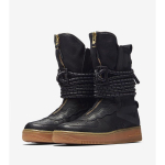 Nike Naiste SF Air Force 1 High 'Must Kumm' (naiste suurused) Must / Kummikese Keskmine Pruun Rula Kingad AA3965 001 36.0 black