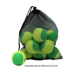 20 elastset tennisepalli, 2,52 tolli; L&auml;bim&otilde;&otilde;t, Kulumiskindel, Treeninguks, Huvilistele