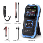 FNIRSI HRM-10 aku pinge sisemise takistuse tester 18650 &uuml;lit&auml;pne vahelduvvoolu happeliitium-plii autoaku kondensaatori tester black