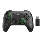 8BitDo Ultimate 2C juhtmevaba m&auml;ngukontroller arvutile, Windows 10, 11, Steam Deckile, Raspberry Pi-le, Androidile must