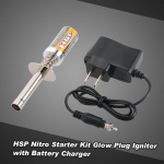 HSP Nitro stardikomplekti h&otilde;&otilde;gk&uuml;&uuml;nlas&uuml;&uuml;te koos akulaadijaga HSP RedCat Nitro j&otilde;ul t&ouml;&ouml;tava RC-auto jaoks US plug