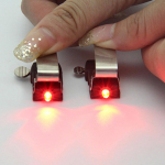 V&C Sadulatele Maanteepiduri Jalgratta Jalgratta Nano Punased LED Tuled Turvaline 1tk