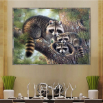 Teemantmaaling Ristpistes Rhinestone pesukarud puul Teemanttikandid Mosaiik Kodukaunistus 20X30CM