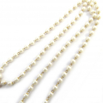 Les Tr&eacute;sors De Lily [N2759] &ndash; elevandiluust 'Perla' kullatud kaelakee (45 cm 3 mm) kuld