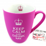Les Tr&eacute;sors De Lily [M4724] &ndash; roosa  So British  keraamiline kruus (250 ml) Heleroosa