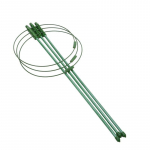 Potiviinapuude ronitaime raam Aiaga kaetud rauast r&otilde;du taimetugi