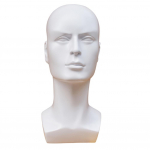 Puntos Multi-Use Plastic Mannequin Head Model Mask Prillid M&uuml;ts Parukas Kuva Rekvisiidid valge