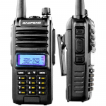 1 tk Baofeng BF-A58s kolmesageduslik raadiosaatja, veekindel 10 W suure v&otilde;imsusega 3500 mAh amat&ouml;&ouml;r k&auml;eshoitav kahesuunaline raadiosaatja. EU must