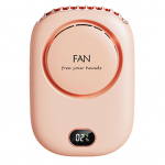 Kaelakee Ventilaator Mini Kantavad Ventilaator Kaelapael Ventilaator USB Laetav Vaikne 3 kiirusega K&auml;evaba Ventilaator