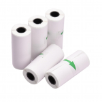 Termilise kviitungi paberirullid 57*25 mm piletite tr&uuml;kkimine kassaaparaadi kassakviitungi printerile 5 pcs valge