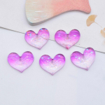 10 tk 20 * 17 mm vaigu v&auml;rvilised s&uuml;dameplaastrid lameda seljaga scrapbooking 3D lameda seljaga kivikaunistuste tarvikud mitmev&auml;rviline