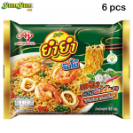 Yum Yum Jumbo, lameda kujuga kiirnuudlid, Pad Kee Mao maitse, 63 g, 6 tk / 12 tk / 24 tk - Tai kiirnuudlid 63 g x 6 pcs