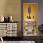 Pihustusmustriga DIY ukseseinakleebised Kodukaunistus Elutuba Lastetuba Veranda eemaldatav veekindel isekleepuv seinakleebis 38.5X200cmX2pcs