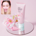 LAIKOU Cherry Blossom Mask Muda 75g Smear-t&uuml;&uuml;pi mudamask pooride puhastamiseks Nahahooldus Niisutav ja niisutav 75g