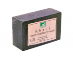 K&auml;sitsi valmistatud seep neemi ja basiilikuga (125 g), Neem Tulsi kehapesuvahend, Khadi Mauri 6