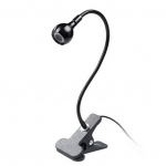 Minimanik&uuml;&uuml;ri UV-liimiga lilla valgusk&otilde;vastuv lamp koos raamatuklambri juhtl&uuml;litiga 3 W mitmeotstarbeline USB must