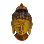 Lord Buddha pea messingist ebajumalakuju skulptuur
