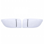 1 paar uut autot esip&otilde;rkeraua udutulelaterna katted mask kaitseraua kaane katte kaitse Subaru Impreza STI WRX 2004-2005 jaoks valge