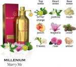 GABRELIA naiste parf&uuml;&uuml;mivesi ja 10 t&uuml;&uuml;pi parf&uuml;&uuml;misarja Millenium teie valikul 100 ml