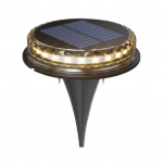 Solar LED Lamp High Brightness Decorative Long Lasting Practical Floor Pathway Garden Lawn Yard Decoration Accessories Warm light