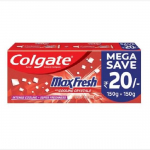Colgate MaxFresh 150GM Anticavity hambapasta geel, v&uuml;rtsikas v&auml;rske s&auml;&auml;stmispakett (Pakis 2)