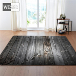 Tumedav&auml;rviline puidust teraga tr&uuml;kitud 3D-vaip elutoa jaoks, &uuml;lipehme kristallsametine vaip, p&otilde;randamatt, magamistoa sisekujundus 120x160cm 1pcs
