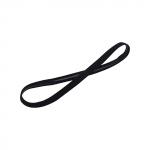 Elastne libisemiskindel jooga jooksmine fitness peapael Spordipeapael must