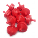 Muruniiduk 1/4-tolline sisseehitatud gaasik&uuml;tusefiltri vahetus Briggs Strattonile 298090, 4105, 298090S, punane