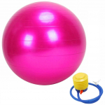 (Projektor)Treening J&Otilde;USAL Joogapall Fitness Rasedus, s&uuml;nnitus + pump 45cm One Size roosa